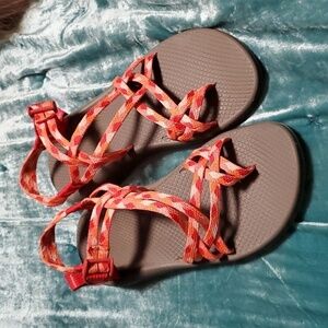 Chaco quilt peach J106576 sandals